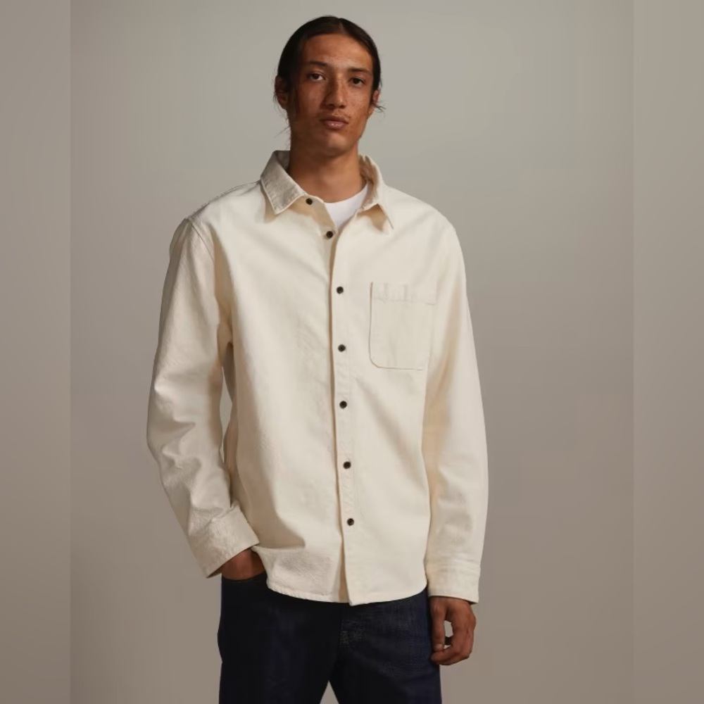 Everlane The Canvas oversized Organic Cotton Overshirt